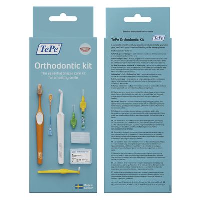 TePe Orthodontic Kit oikomiskojeen puhdistukseen