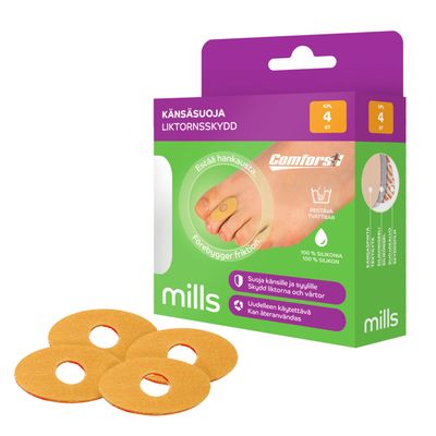 Mills Comforsil Känsäsuoja, 4 kpl