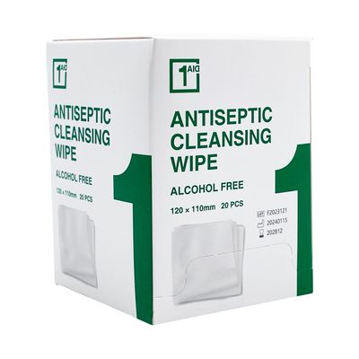 1Aid antiseptinen puhdistuspyyhe 20 kpl