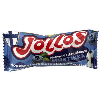 Jollos vauhtikarkki Mustikka 2-pack