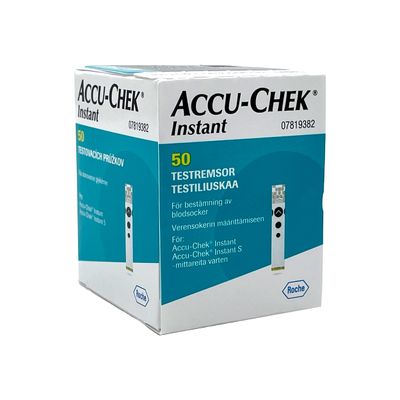 Accu-Chek Instant testiliuskat (50 kpl)