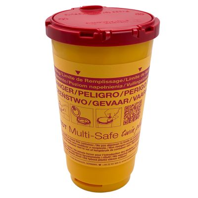 Sarstedt riskijäteastia Multi-Safe twin plus