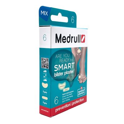 Medrull Smart Blister MIX rakkolaastari 6 kpl