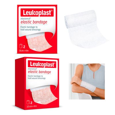 Leukoplast Elastomull elastinen sidos