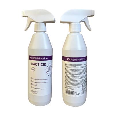 Bacticid pesevä pintadesinfektioaine spray 500 ml
