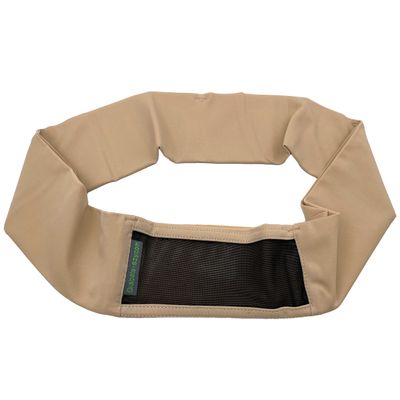 Pumppuvyö nude Ezy-view kankaalla Koko XL Pumppuvyö nude Ezy-view kankaalla Koko XL