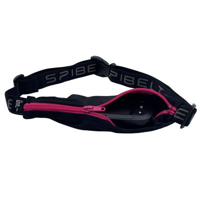 SPIbelt Large Belt Blk with Hot Pink Zipper