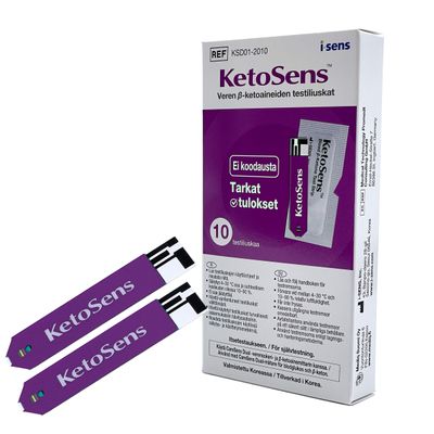 KetoSens veren ß-ketoaineliuska 10 kpl