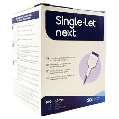 SINGLE-LET™ NEXT -turvalansetti 200 kpl