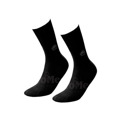 DeoMed Cotton Silver sukka, musta, 43-46