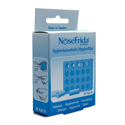 NoseFrida-niistäjän filtterit 20 kpl