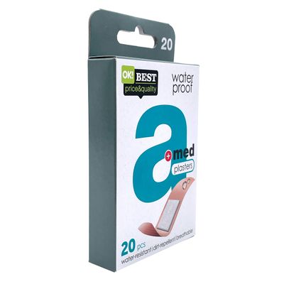 Avanti Medical A-med Waterproof laastari vedenpitävä 20 kpl