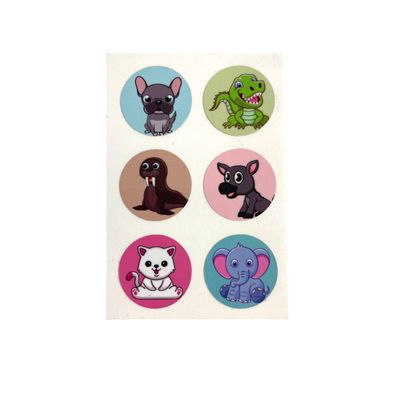 Libre 3 -sensorin tarra 6 kpl Animals Libre 3 -sensorin tarra 6 kpl Animals