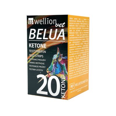 Wellion Vet Belua ketoainetestiliuskat naudalle (110 kpl) Wellion Vet Belua ketoainetestiliuskat naudalle (110 kpl)