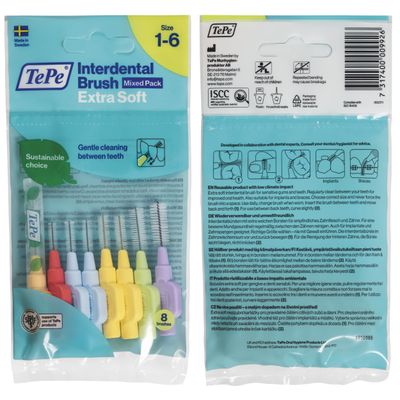 TePe hammasväliharja Extra Soft 8 kpl