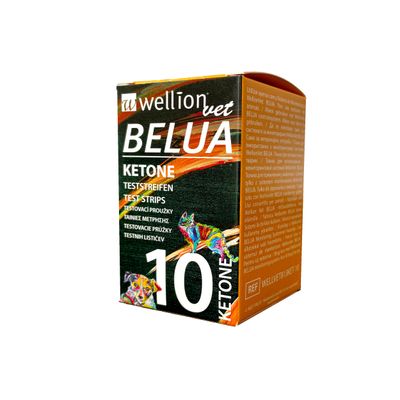 Wellion Vet Belua ketoainetestiliuskat koirille ja kissoille 10kpl