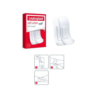 Leukoplast soft white laastari