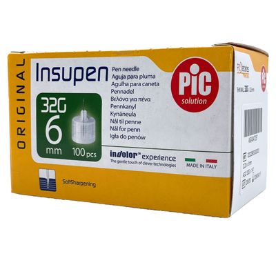 Insupen kynäneula Original 100 kpl 8 mm Insupen kynäneula Original 100 kpl 8 mm