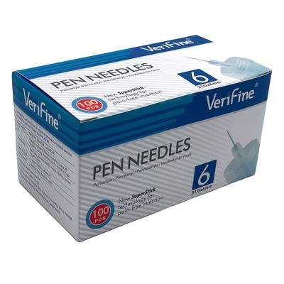 VeriFine kynäneulat 100 kpl Koko 31G x 6mm