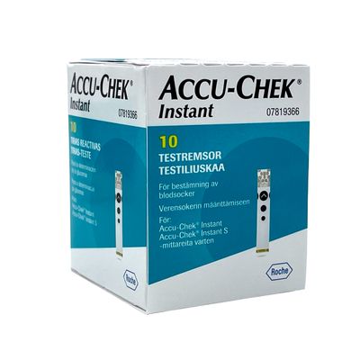 Accu-Chek Instant testiliuskat (10 kpl) Accu-Chek Instant testiliuskat (10 kpl)
