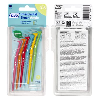 TePe Angle ‑hammasväliharja Mixed Pack 6 kpl