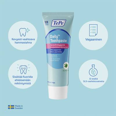 TePe Daily hammastahna 75 ml TePe Daily hammastahna 75 ml