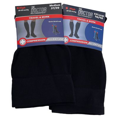 The Doctor Recommends -tukisukka isolle pohkeelle Koko 43/45