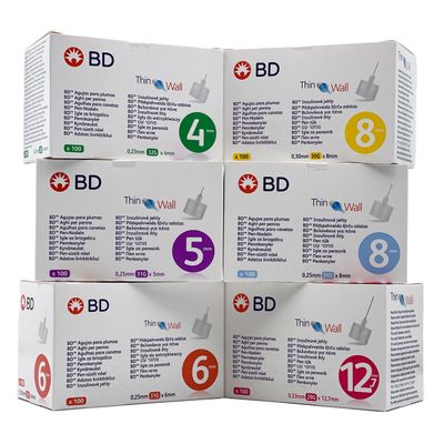 BD Micro-Fine + Kynäneula 100kpl