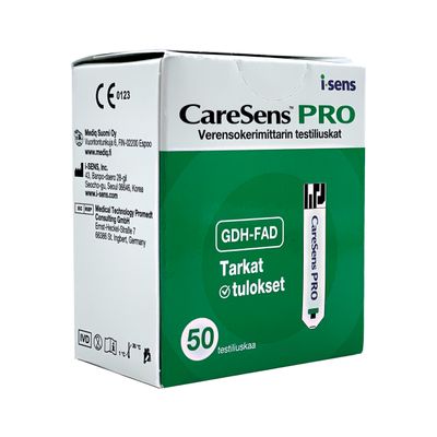 CareSens PRO verensokeritestiliuska 50 kpl