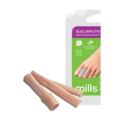 Mills Suojaputki varpaille, S (15 mm) geelivuori 1 kpl