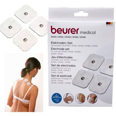 Beurer EM41/49/80 TENS lisäelektrodit 8 kpl, 45x45 mm
