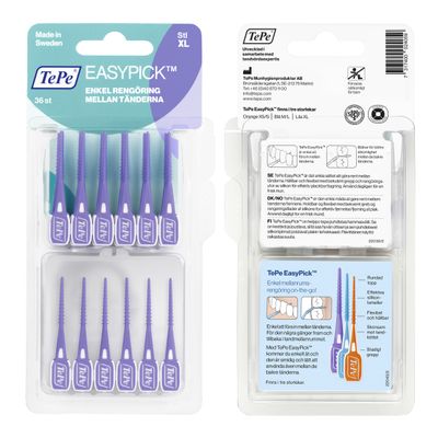 TePe EasyPick Hammastikku Koko XL Violetti 36 kpl