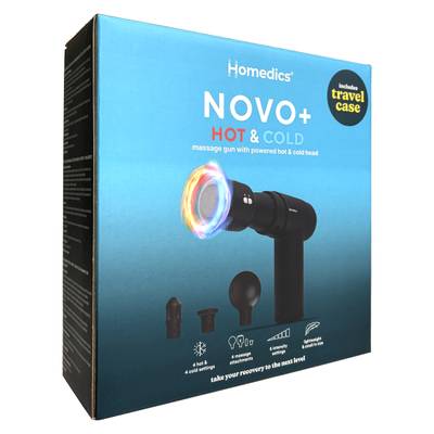 Homedics NOVO+ Hot & Cold lihashuoltovasara (PGM-45HC-BK)