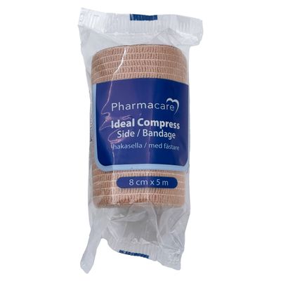Pharmacare Ideal Compress side 8 cm x 5 m 1 kpl