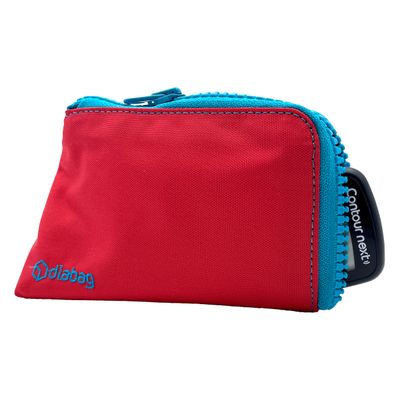 Diabag SUNNY tarvikelaukku (pieni, punainen, nylon)