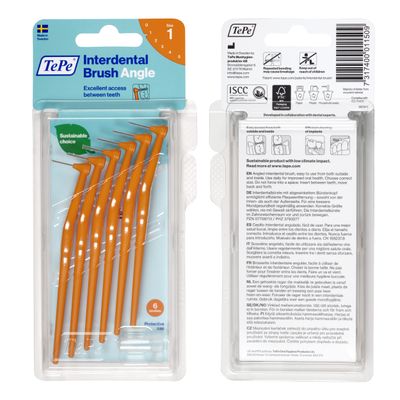 TePe Angle ‑hammasväliharja 0,45 mm Oranssi 6 kpl