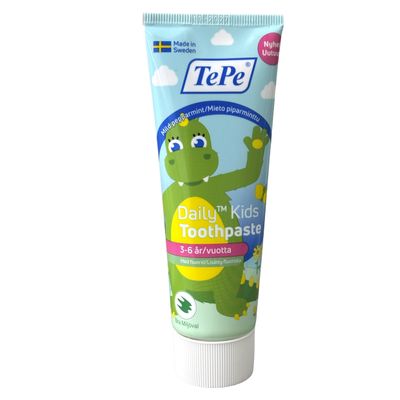 TePe Daily Kids hammastahna 75 ml