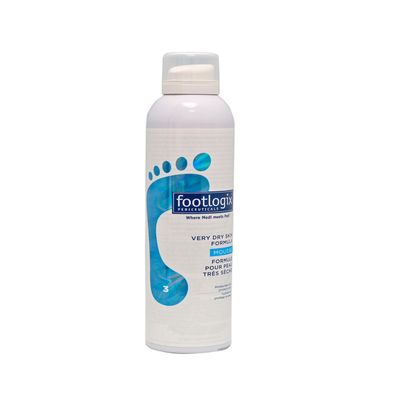 Footlogix 3 vaahtovoide hyvin kuivalle iholle 125ml