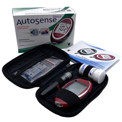 AutoSense Voice puhuva verensokerimittari