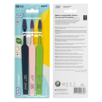TePe Colour Soft 3 kpl - Diabeteskauppa.fi