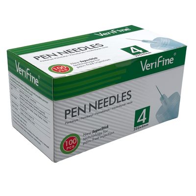 VeriFine kynäneulat 100 kpl Koko 32G x 4mm