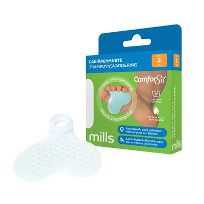 Mills Comforsil Päkiäpehmuste varvaslenkillä, 2 kpl