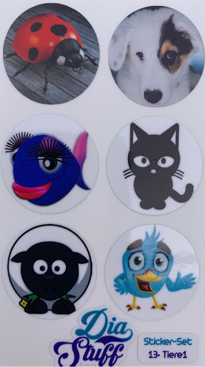 Libre-sensorin tarra 6 kpl - Animals Libre-sensorin tarra 6 kpl - Animals