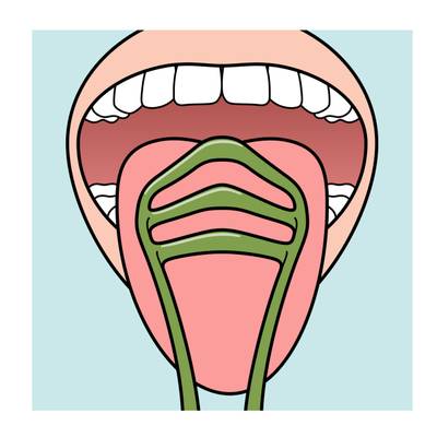 TePe Tongue Cleaner kielenpuhdistin