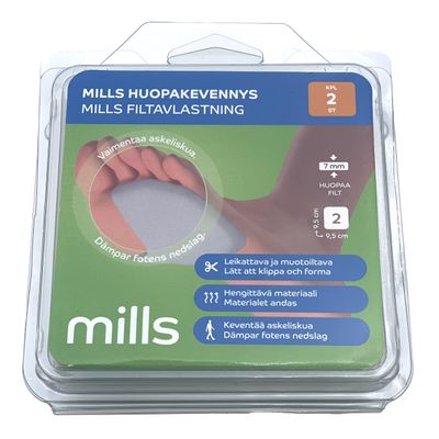 Mills huopakevennys