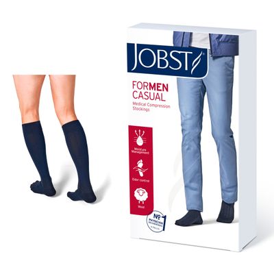JOBST Casual For Men kompressiosukka/ luokka 1