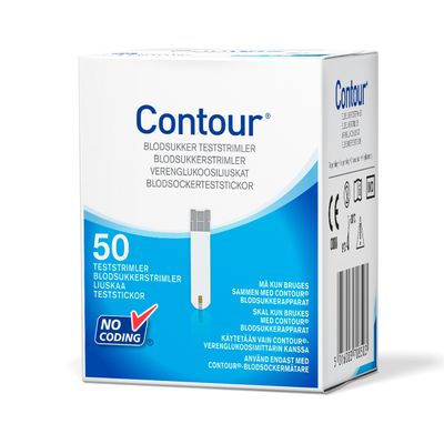 CONTOUR testiliuskat 50 kpl (Huom! Lue tuotekuvaus)