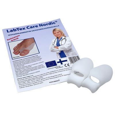 Isovarpaanerotin vaivaisenluunsuojalla LabTex Care Nordic
