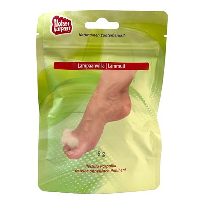 Iloiset Varpaat Lampaanvilla (5 g) Iloiset Varpaat Lampaanvilla (5 g)