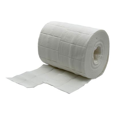 Ihonpuhdistuslaput nukkaamaton 4 x 5 cm rullassa 1000 kpl